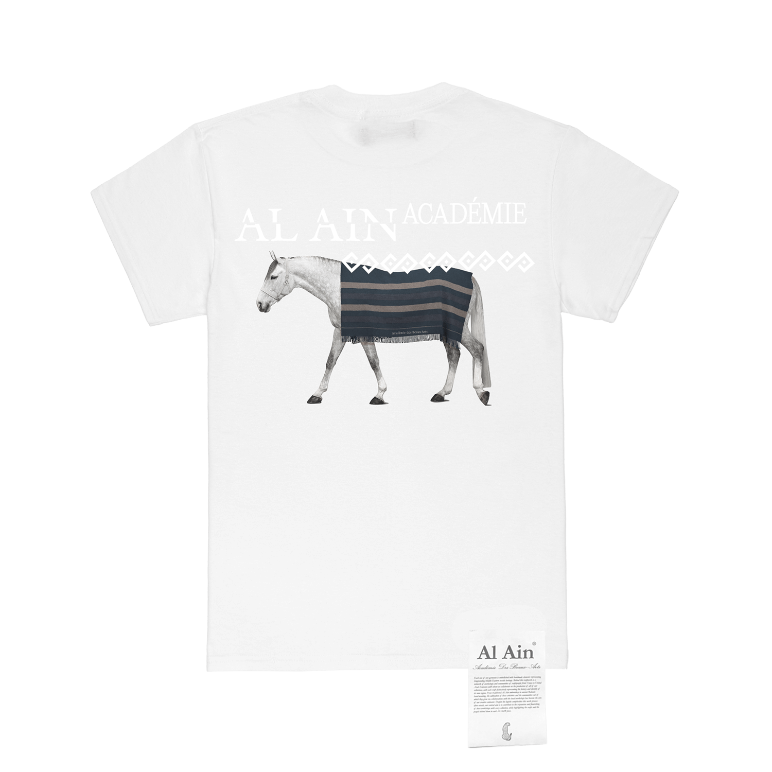 CHEVAL_TEE WHITE - Al Ain Académie