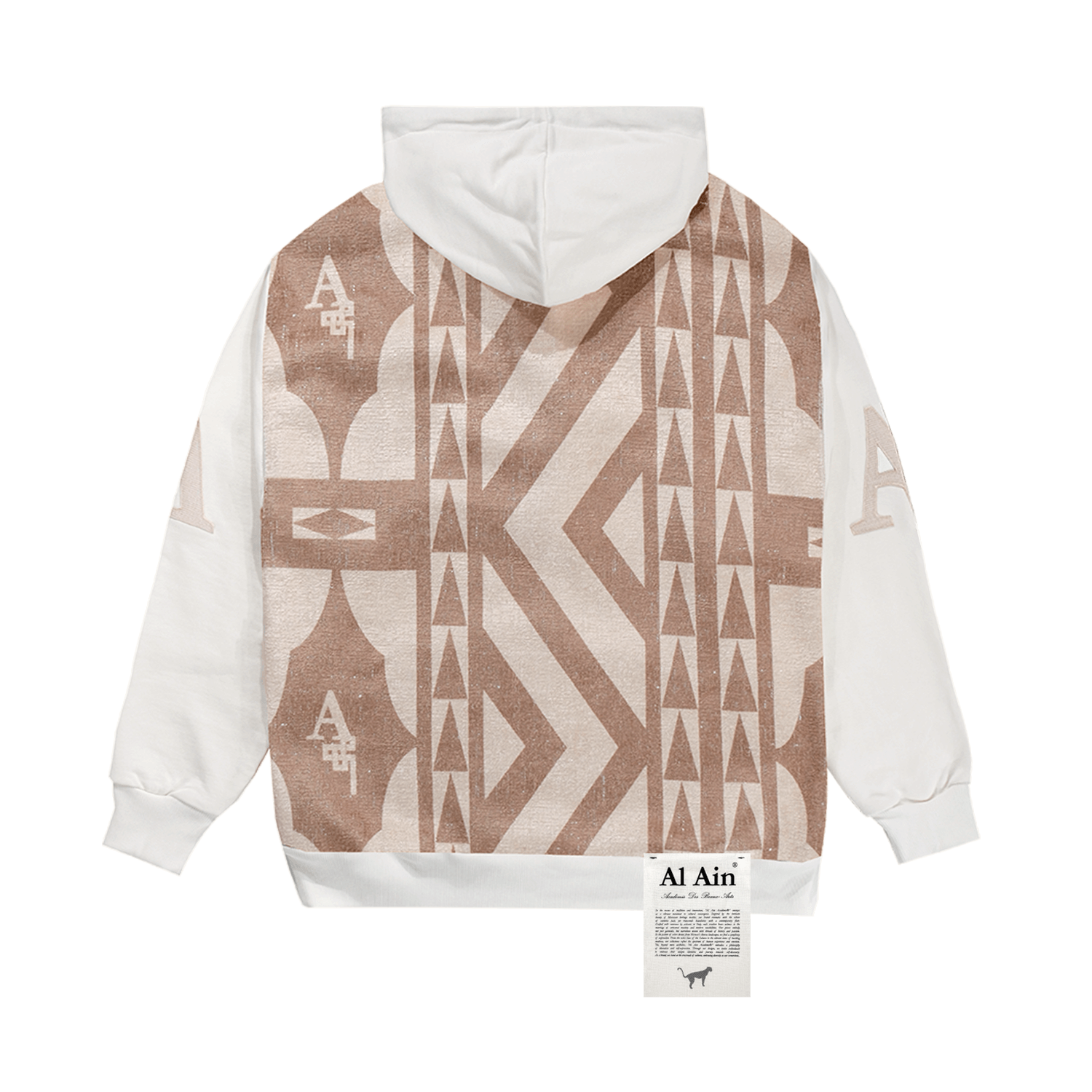 HOODIE NAVAJO_CREAM - Al Ain Académie