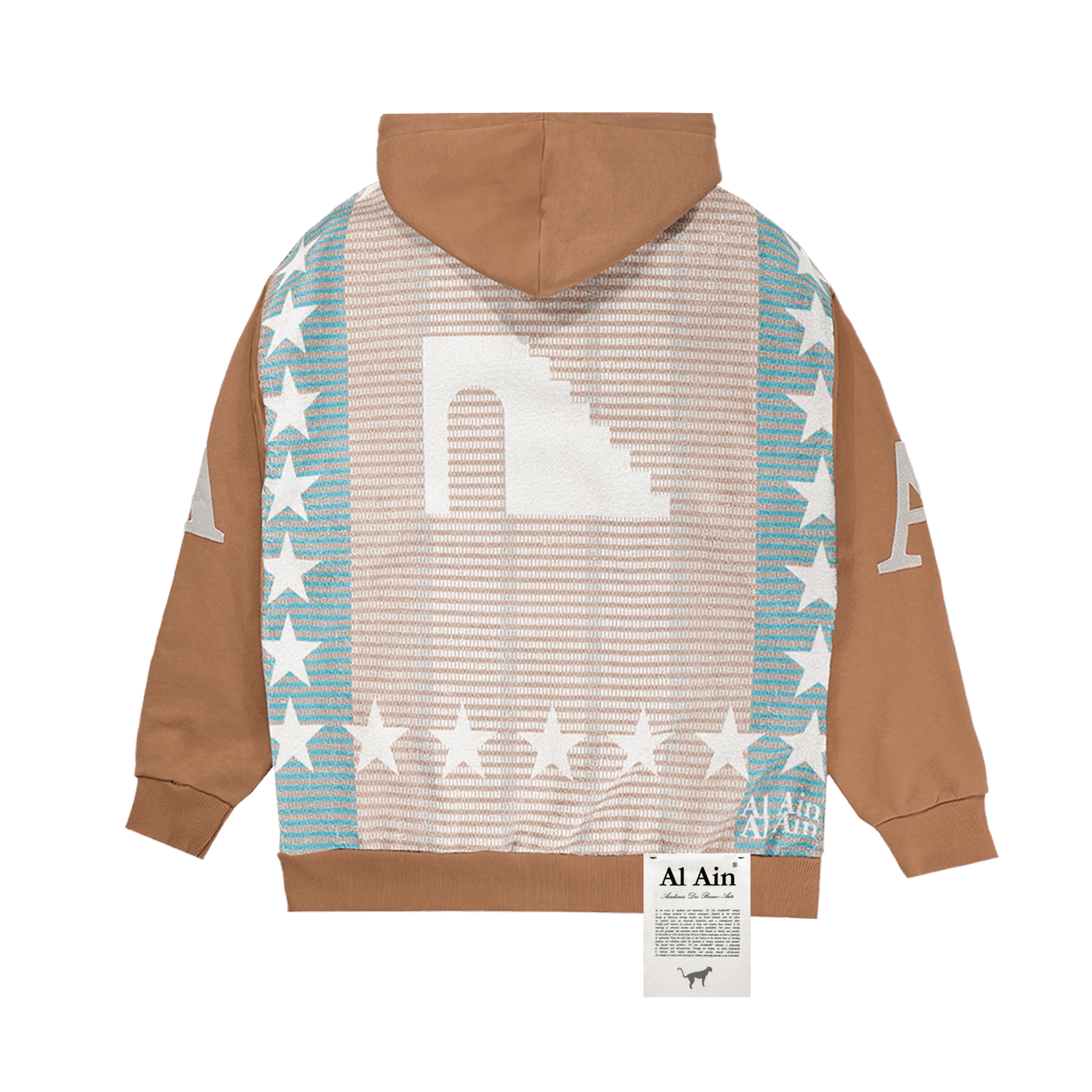 HOODIE STARS_CAMEL - Al Ain Académie