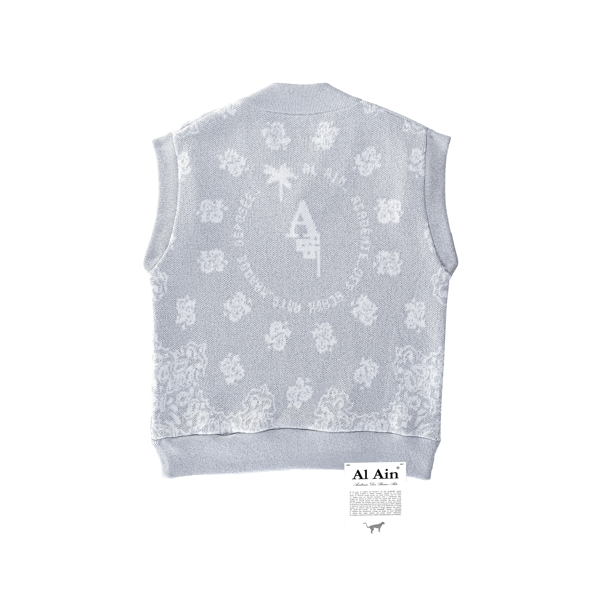 VEST ANIMALIER_SILVER
