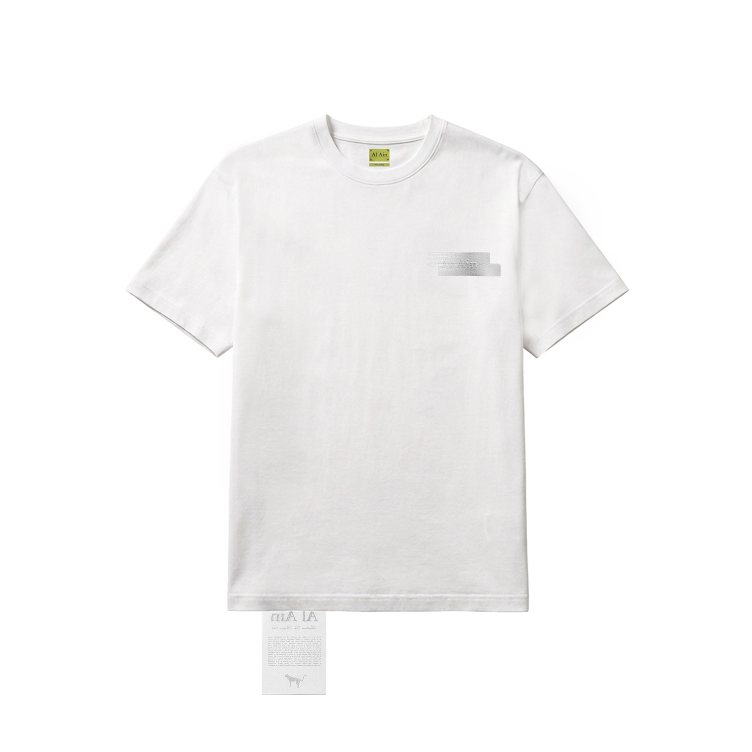 LOGO TAPE_TEE WHITE