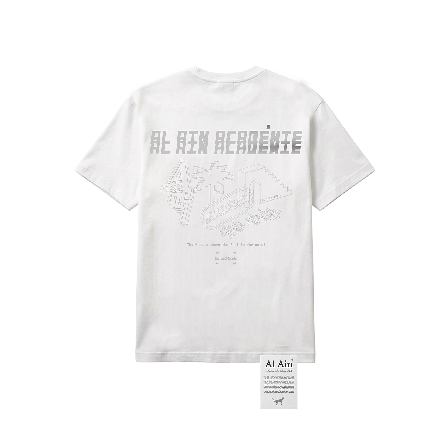 ACADÉMIE OBJECTS_TEE WHITE