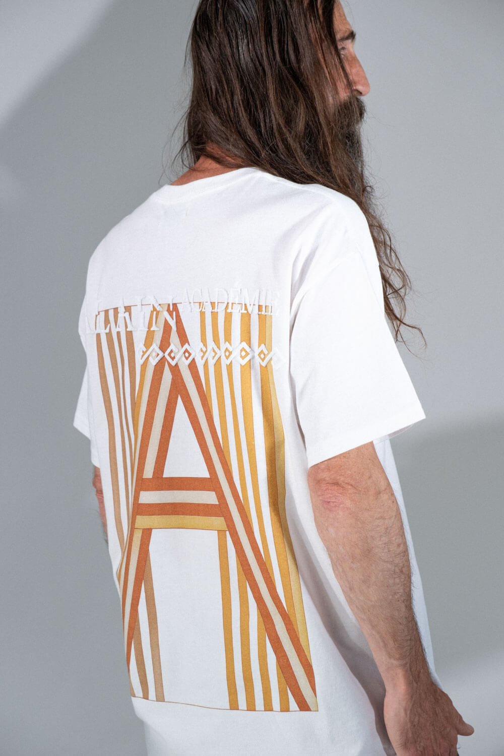 ASTRIPE_TEE WHITE - Al Ain Académie