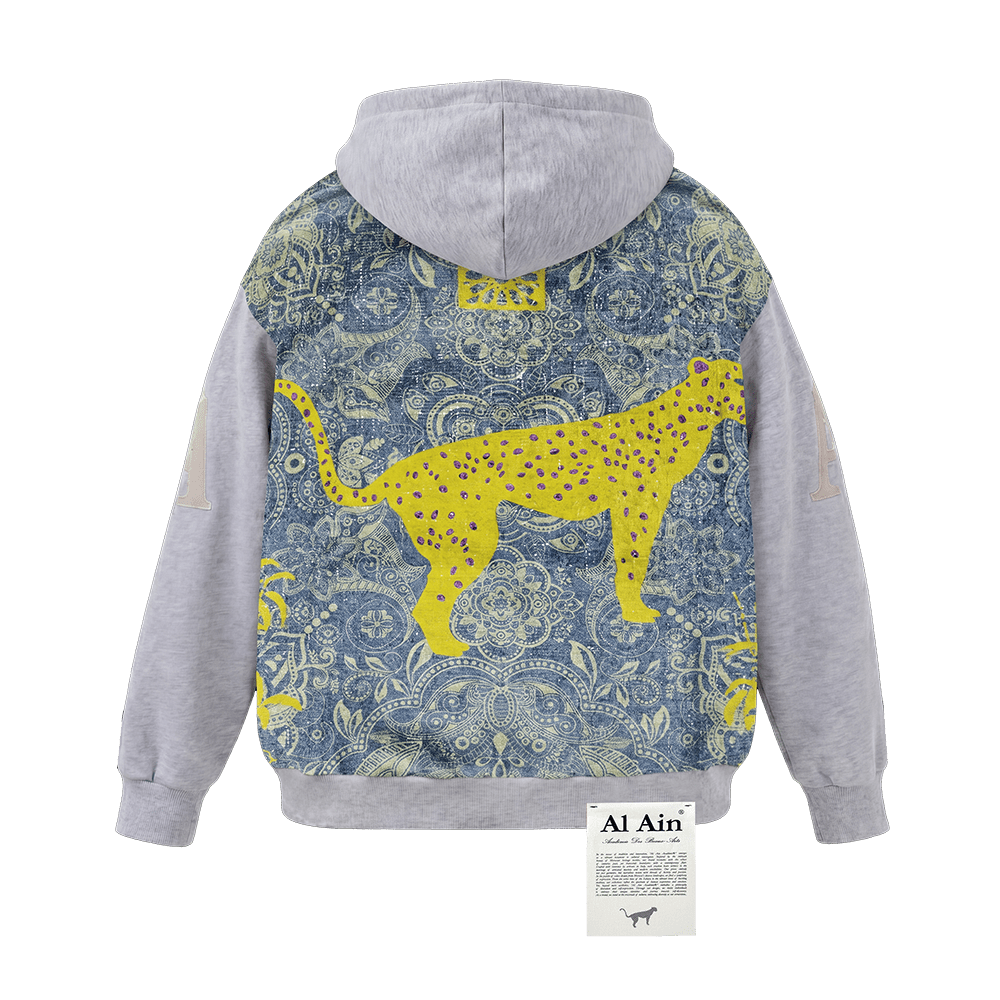 HOODIE JENIN_GREY - Al Ain Académie