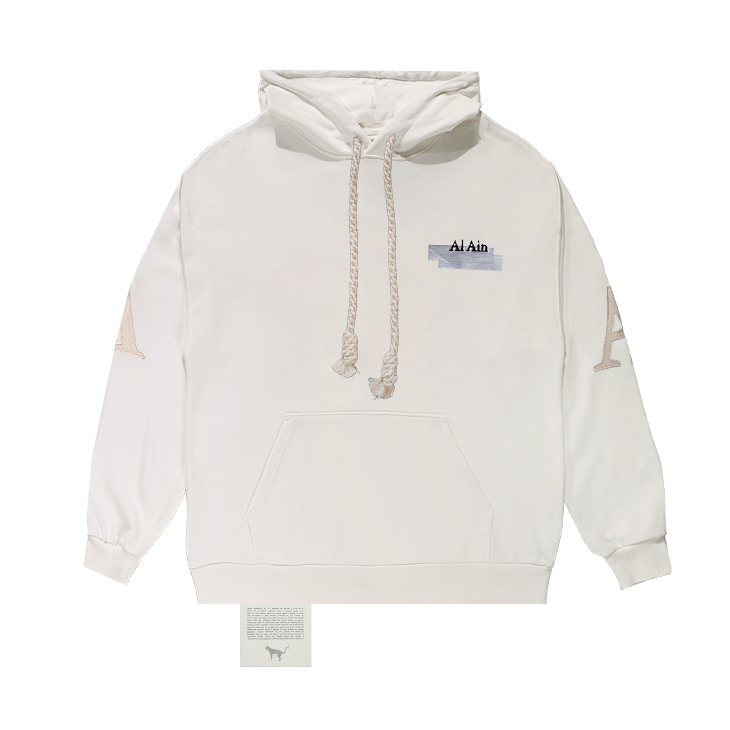 HOODIE NAVAJO_CREAM - Al Ain Académie
