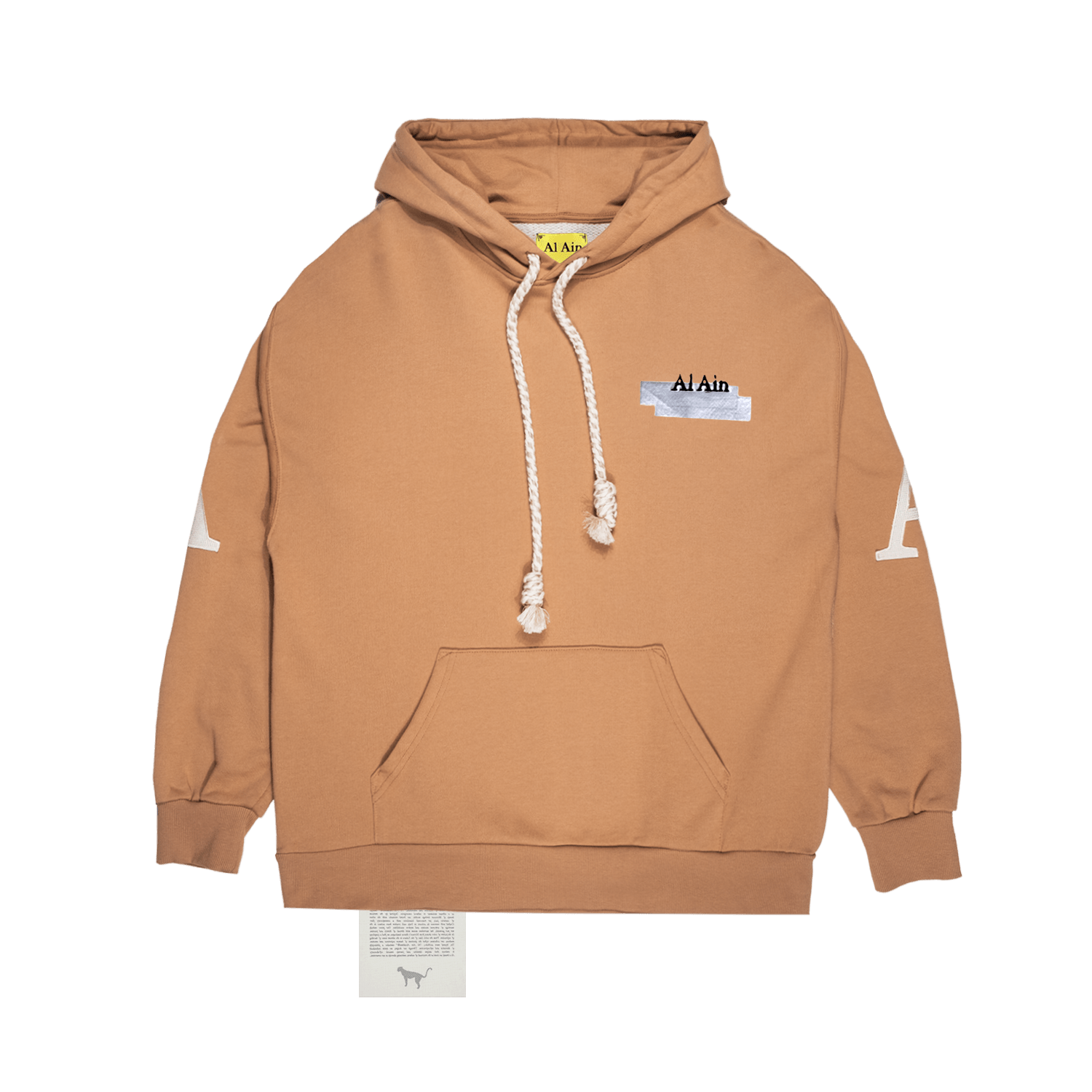 HOODIE STARS_CAMEL - Al Ain Académie