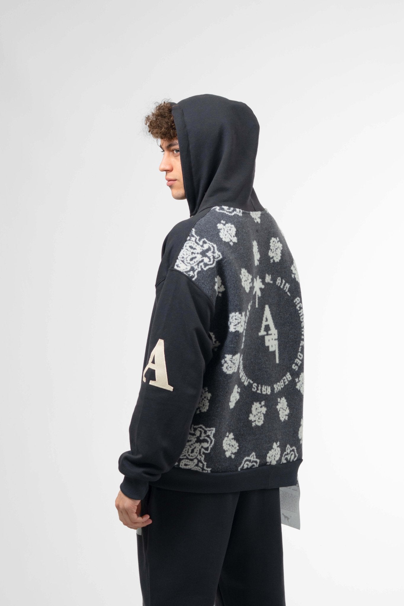 HOODIE ZIP ABANDANA_DOS EN LAINE - Al Ain Académie