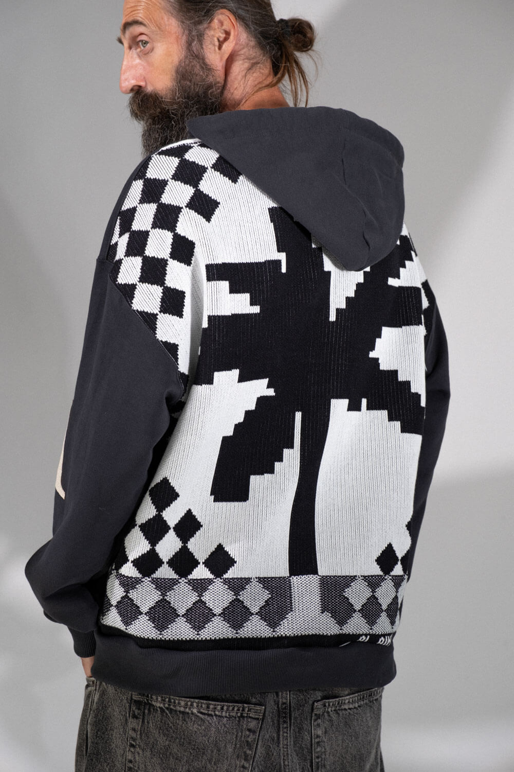 HOODIE ZIP KINZA_ ANTRAX - Al Ain Académie