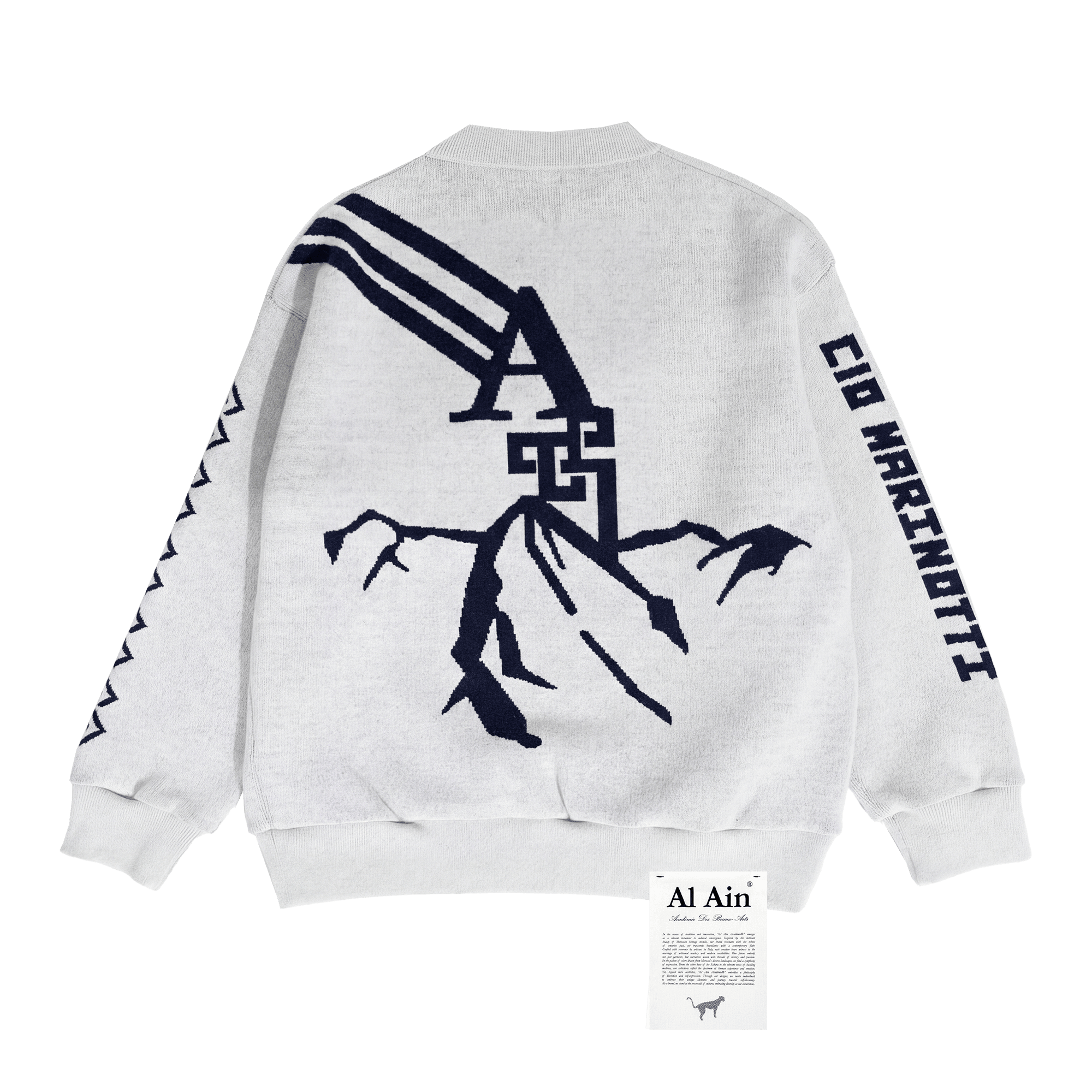 LE PULL MARINOTTI CORTINA /// TOUT EN LAINE CRÈME - Al Ain Académie