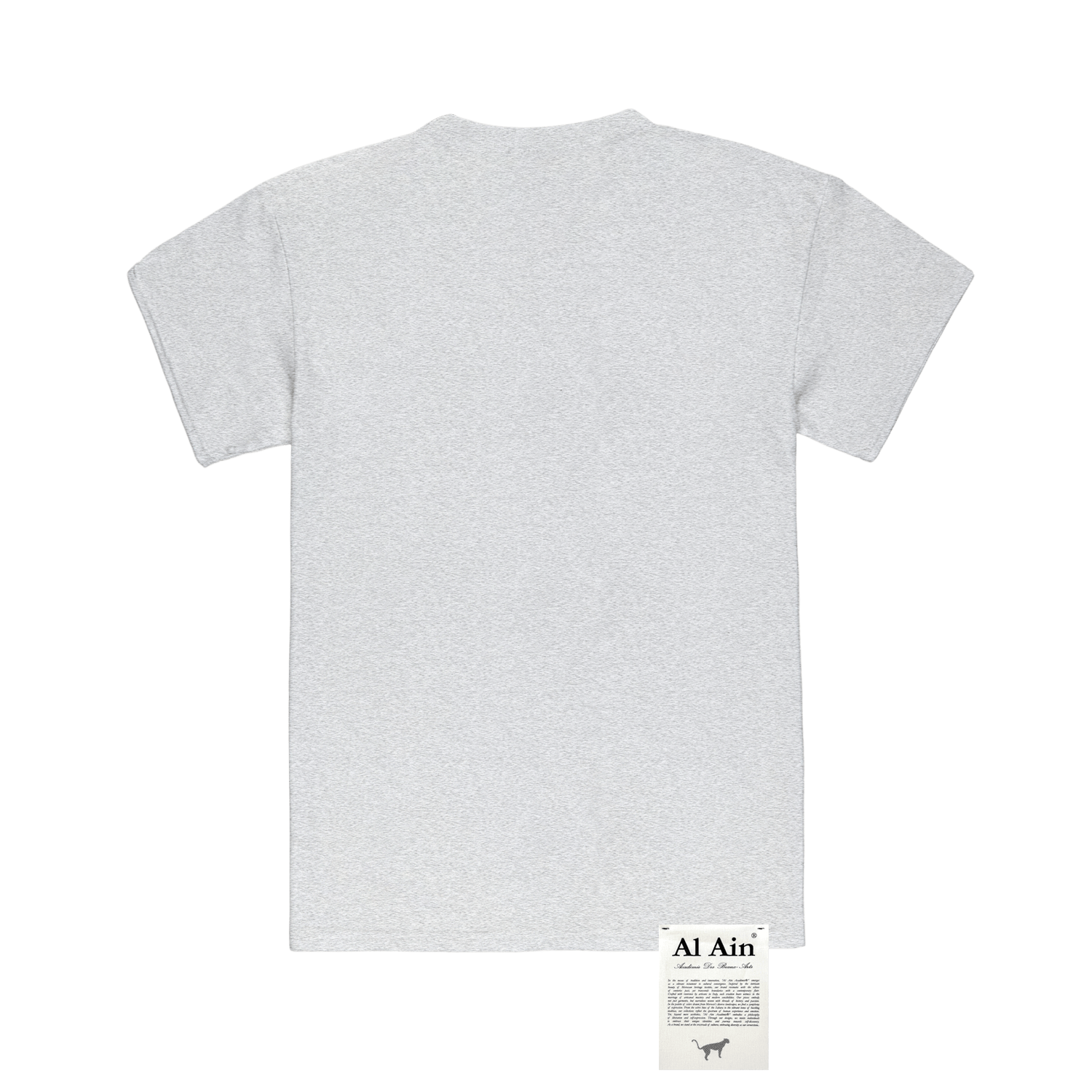 LOGO TAPE_TEE GREY - Al Ain Académie
