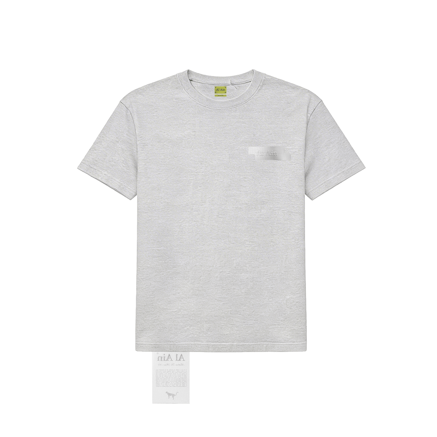 LOGO TAPE_TEE WHITE - Al Ain Académie