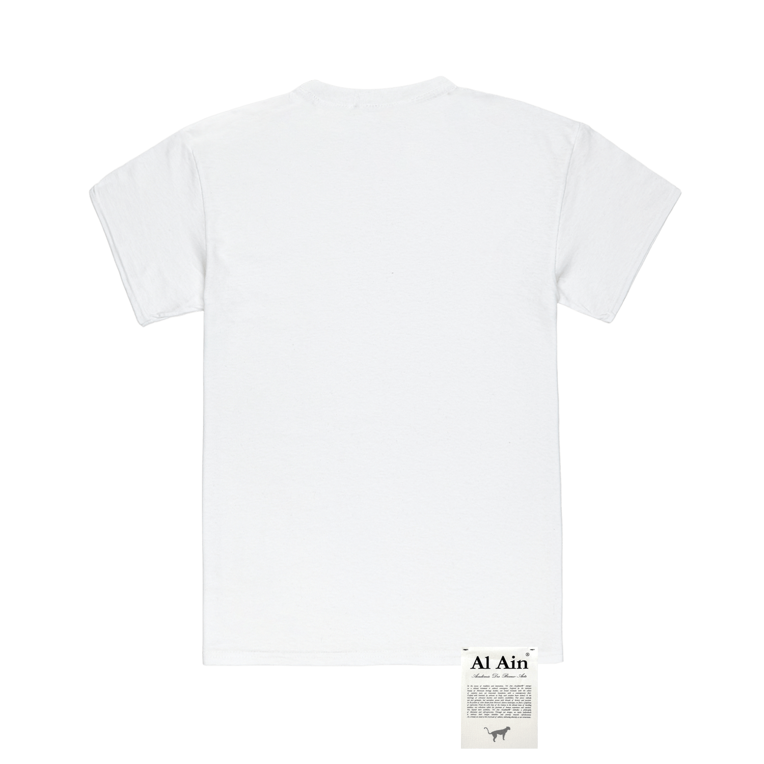 LOGO TAPE_TEE WHITE - Al Ain Académie