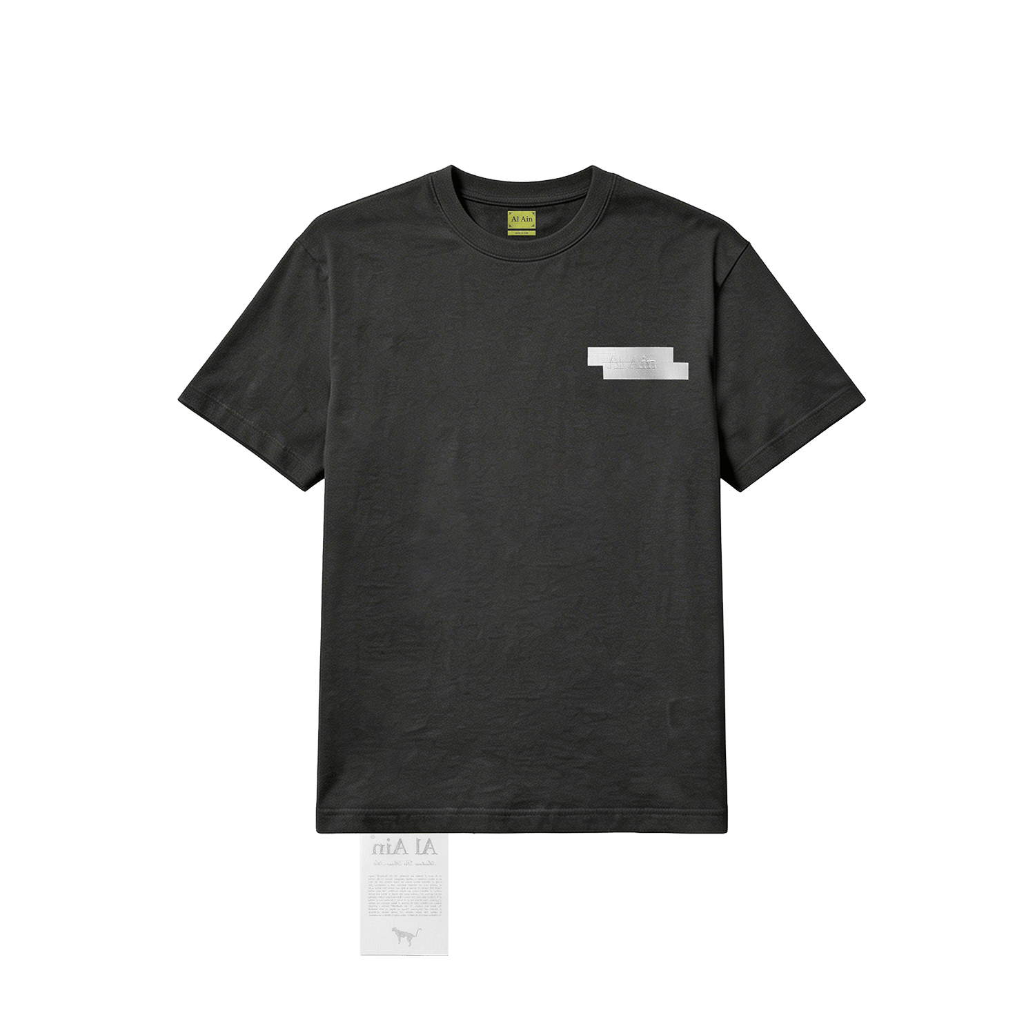 LOGO TAPE_TEE WHITE - Al Ain Académie