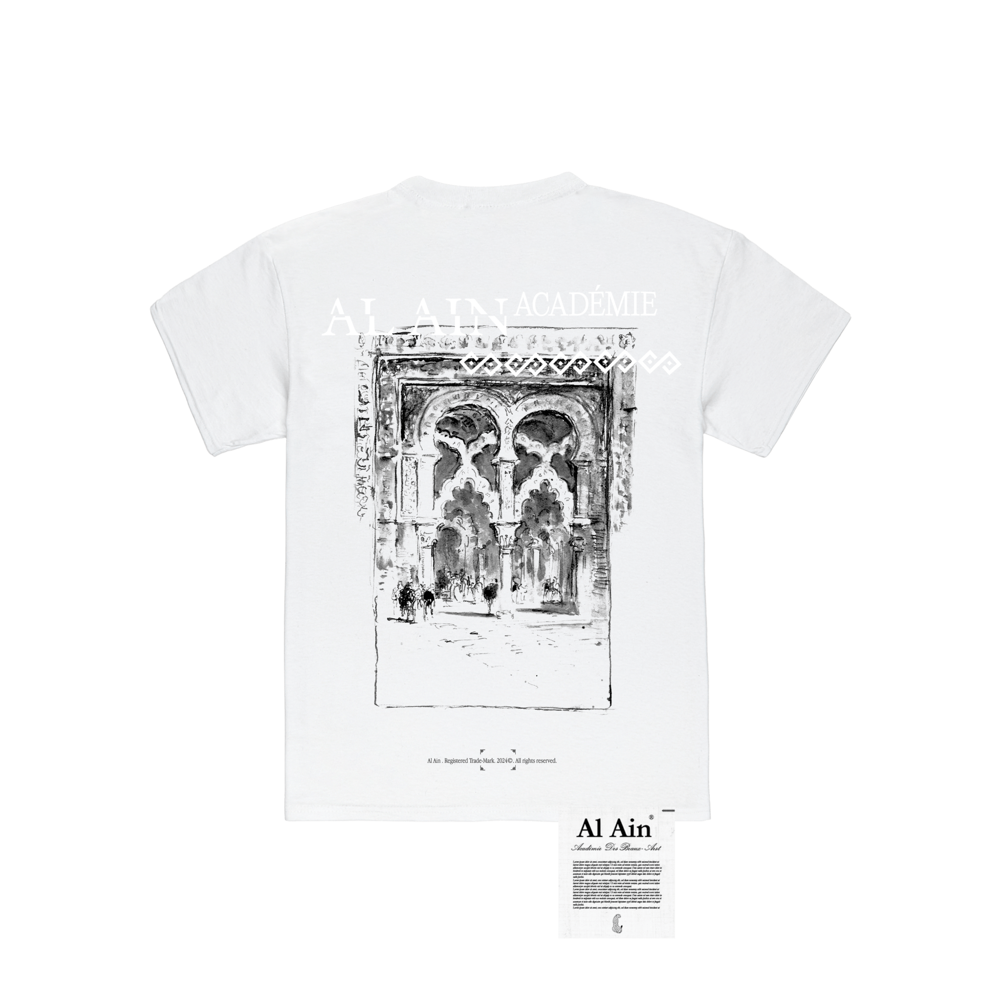 MOSQUE_TEE WHITE - Al Ain Académie